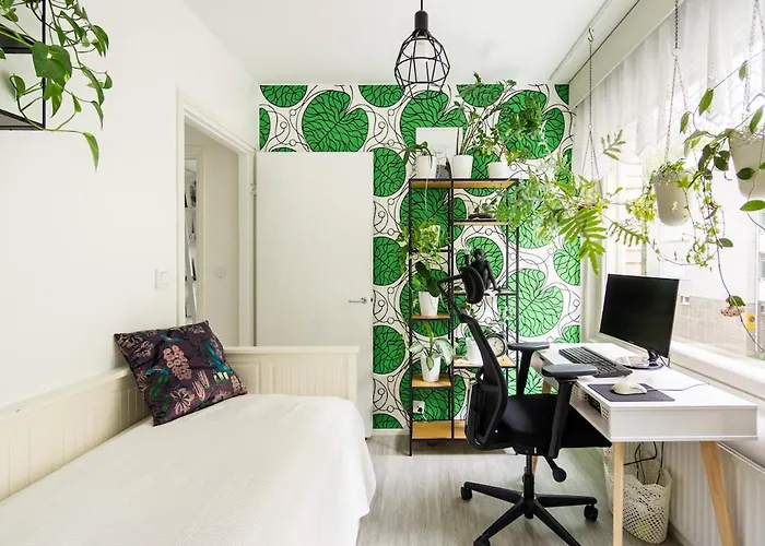 Апартаменты Bright City-centre With View And Parking - Haaris Тампере